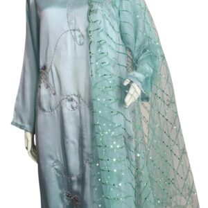 Bow Aquagreen Partywear 3pcs