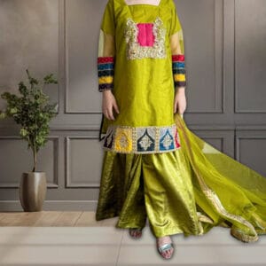 Mehndi Appliqué Zariwork