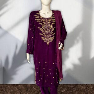 Zar-e-Gandum Embroidered Shirt