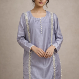 Premium Lilac Silk Designer 3PC