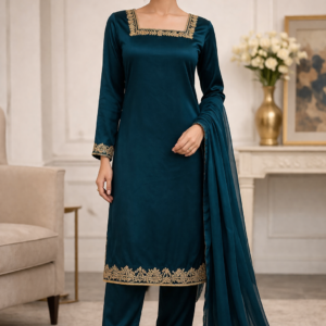 Zink Zardozi Farshi 3PC Suit