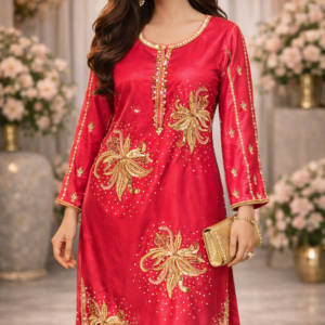 Heavy Zardozi Embroidered China Patti Party Wear Suit